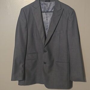 JF J. Ferrar Men's Size 44R Premium Quality Wear Suit Blazer Jacket Gray